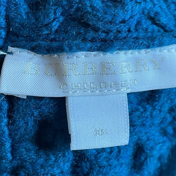 Burberry Teal Infant Stocking Cap - Picture 3 of 3